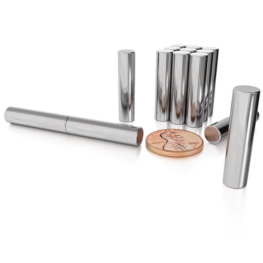 1/4 x 1 inch Neodymium Cylinder Magnets N48