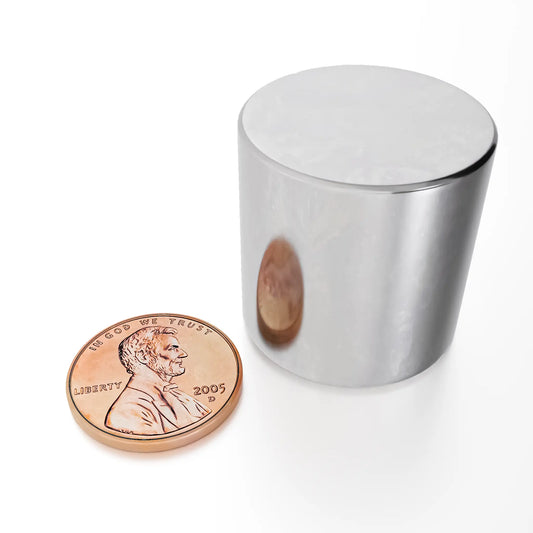 1 x 1 inch Neodymium Cylinder Magnets N52