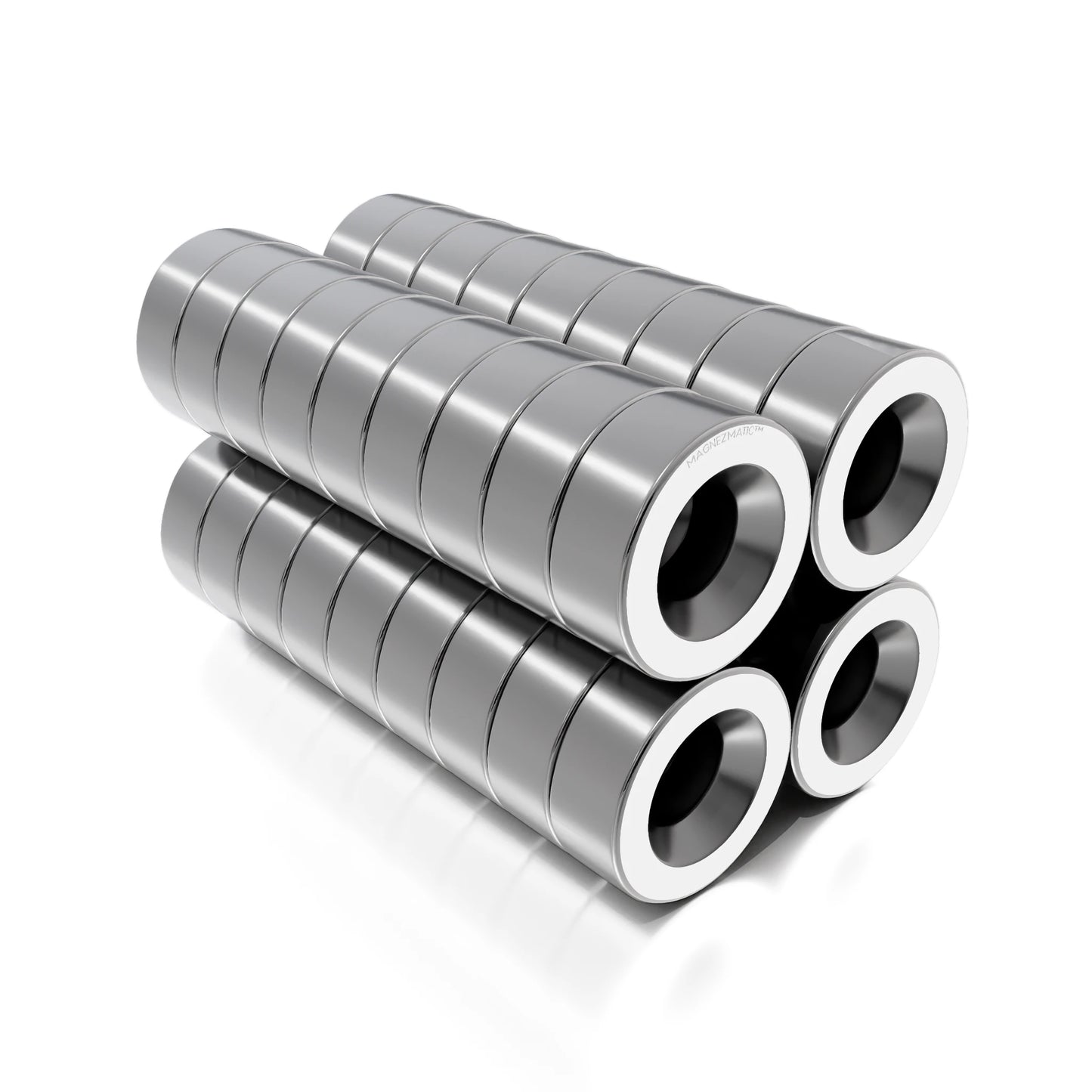 Neodymium Rare Earth Countersunk Disc Magnets N52 3/8 x 1/8 inch