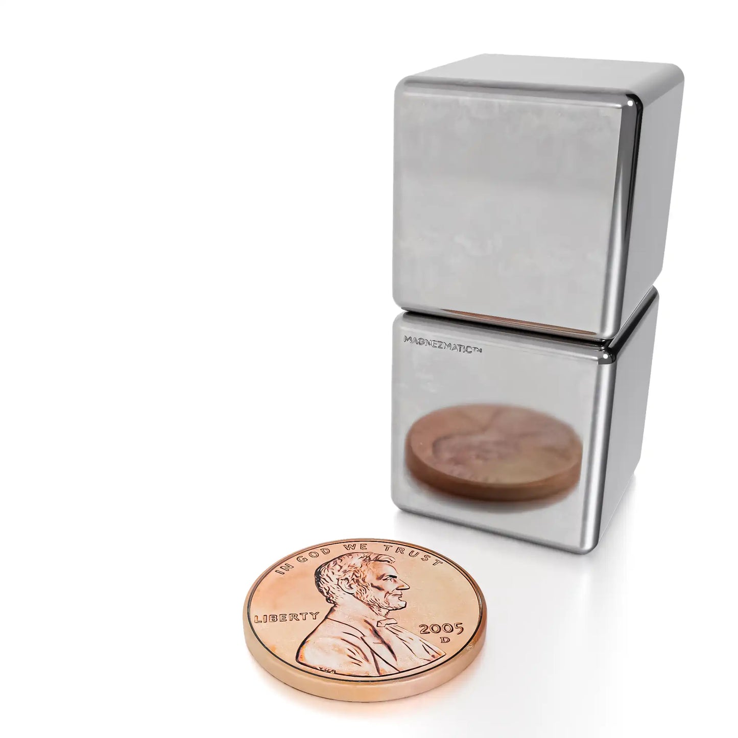 Neodymium Rare Earth Cube Magnet N48 3/4 inch