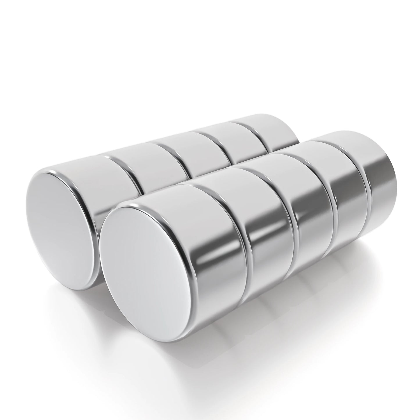 Neodymium Rare Earth Disc Magnets N48 1/2 x 1/4 inch