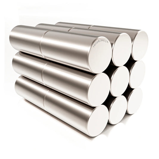 1/4 x 1/2 inch Neodymium Rare Earth Cylinder Magnets N48