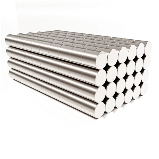 1/8 x 1/8 inch Neodymium Rare Earth Cylinder Magnets N52