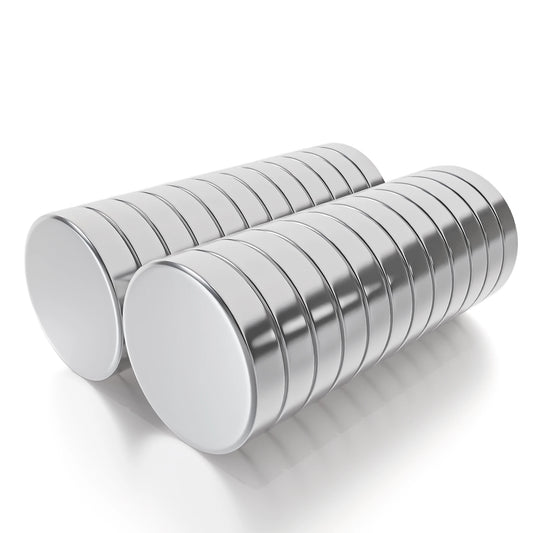 5/8 x 1/8 Inch Neodymium Rare Earth Disc Magnets N52