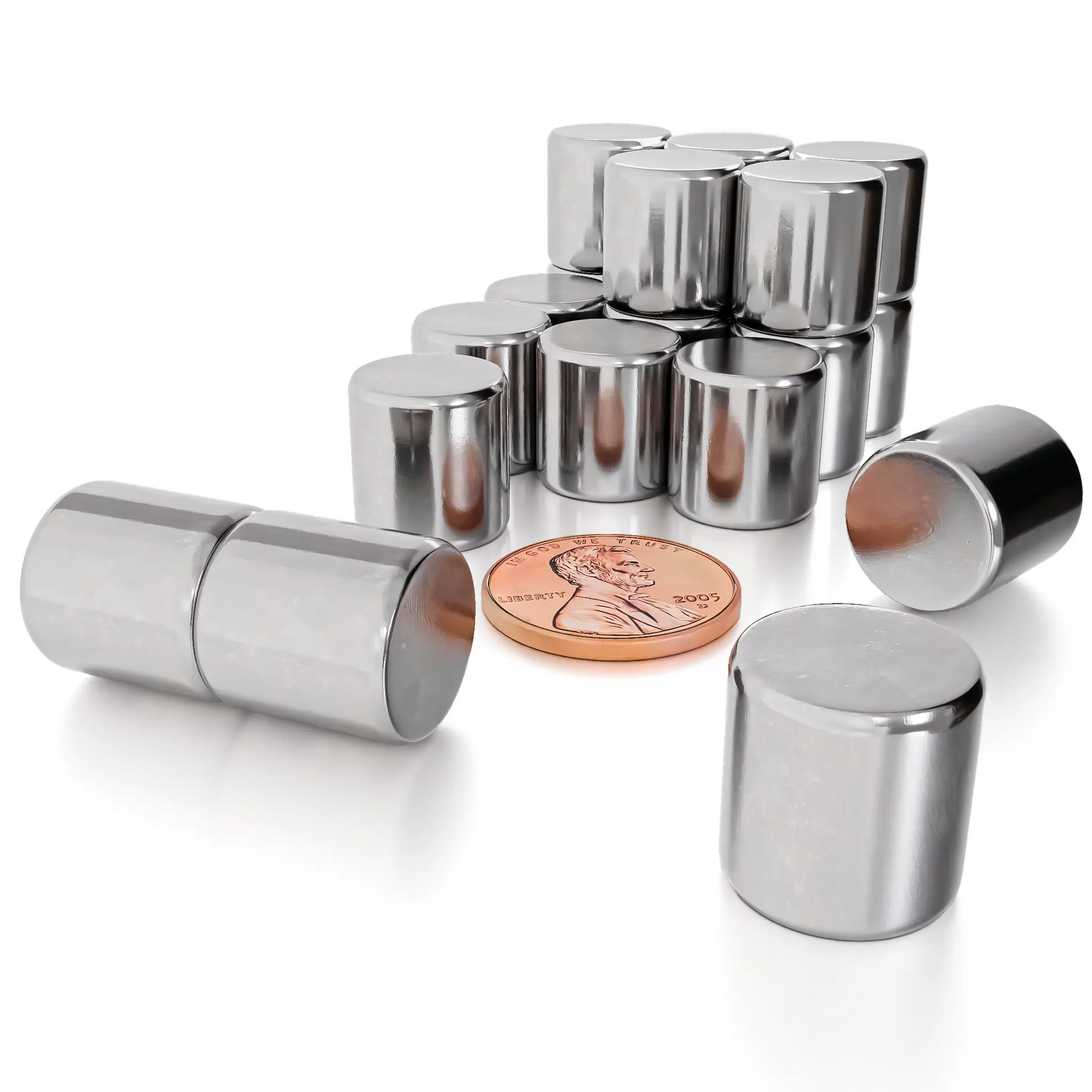 1/2 x 1/2 inch Neodymium Cylinder Magnets N48