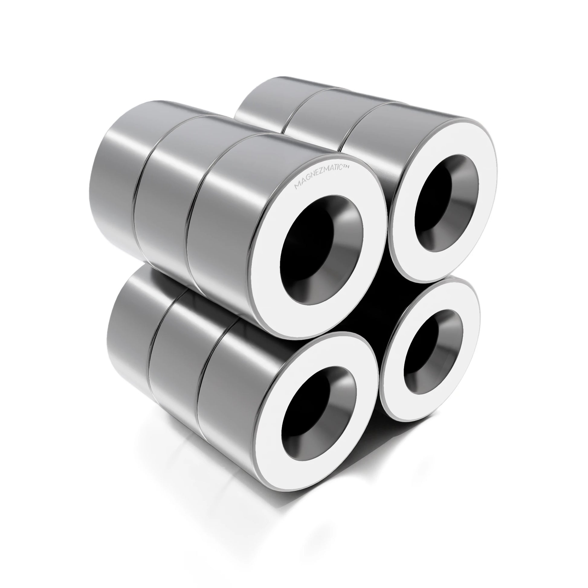 1/2 x 1/4 Inch Strong Neodymium Rare Earth Countersunk Disc Magnets N52