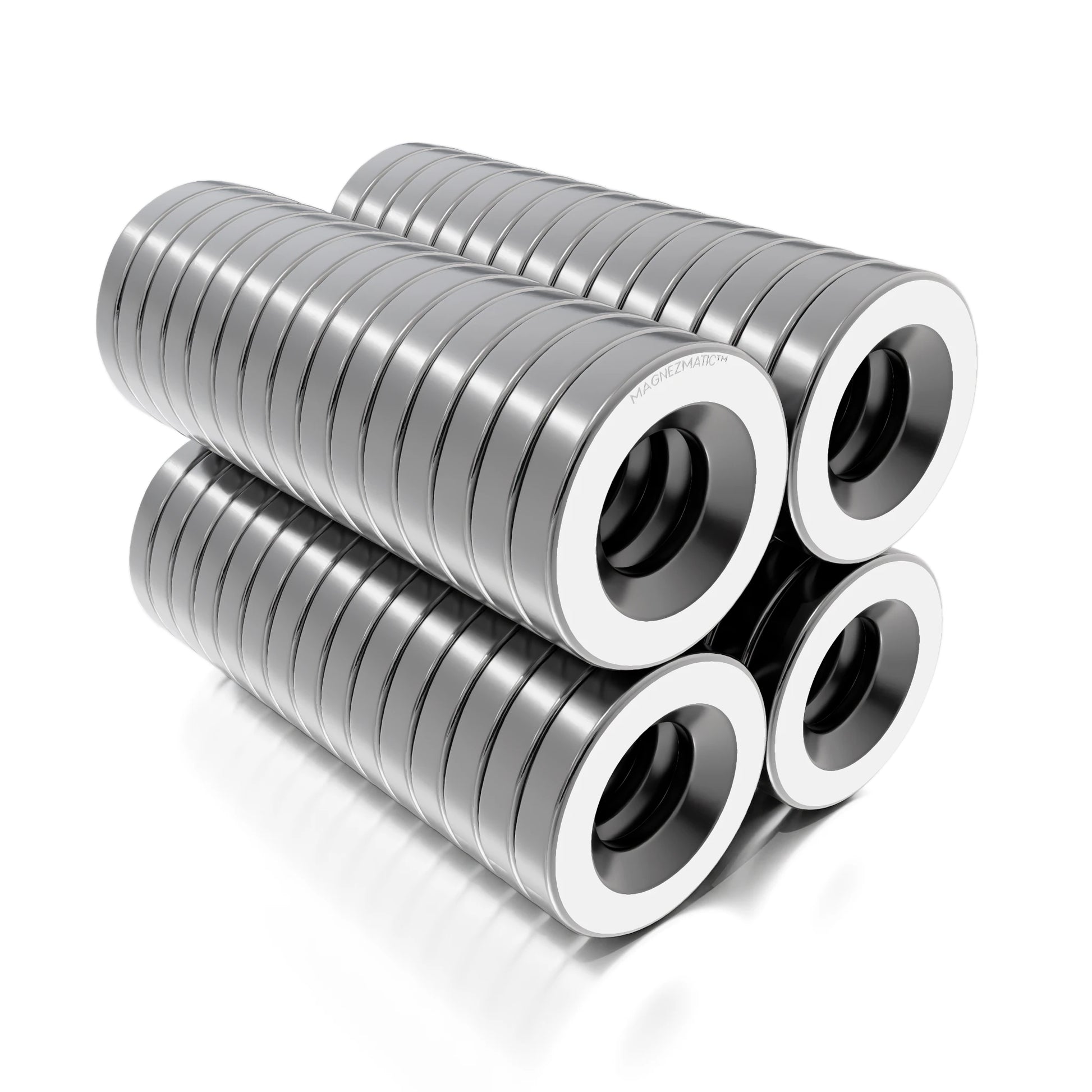 3/8 x 1/16 Inch Neodymium Rare Earth Countersunk Disc Magnets N52