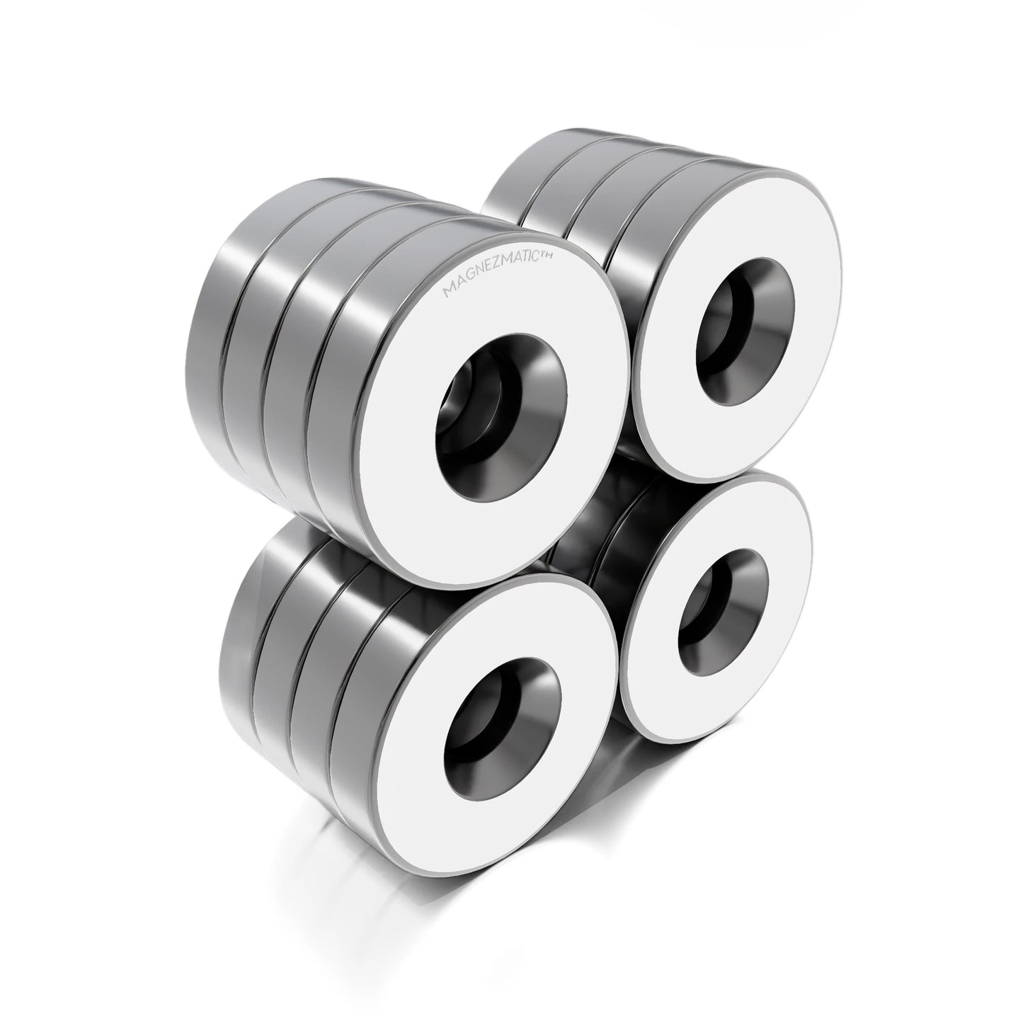 Neodymium Rare Earth Countersunk Disc Magnets N52 5/8 x 1/8 inch