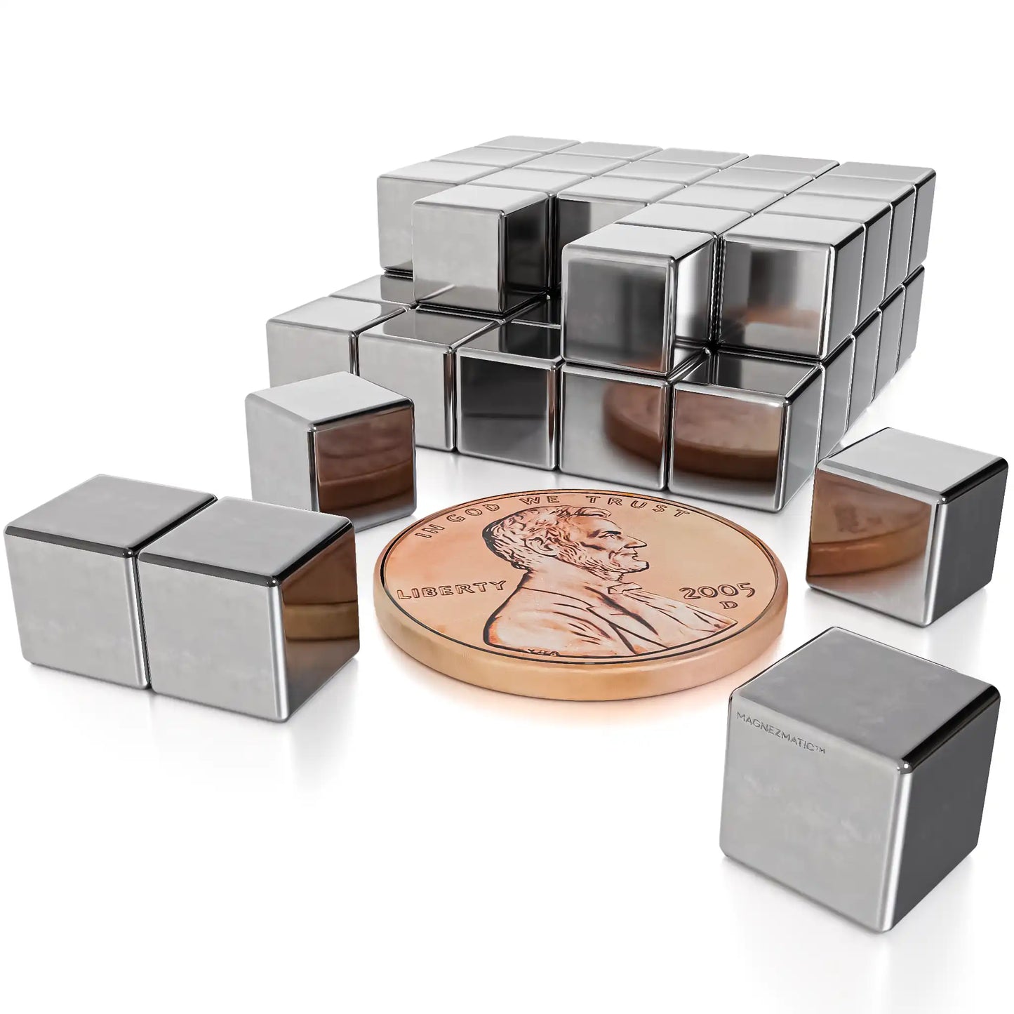 Neodymium Rare Earth Cube Magnet N48 1/4 inch