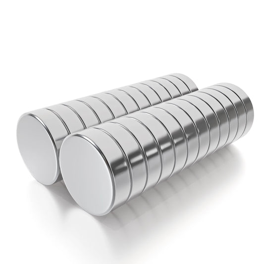 Neodymium Rare Earth Disc Magnets N52 1/2 x 1/8 inch